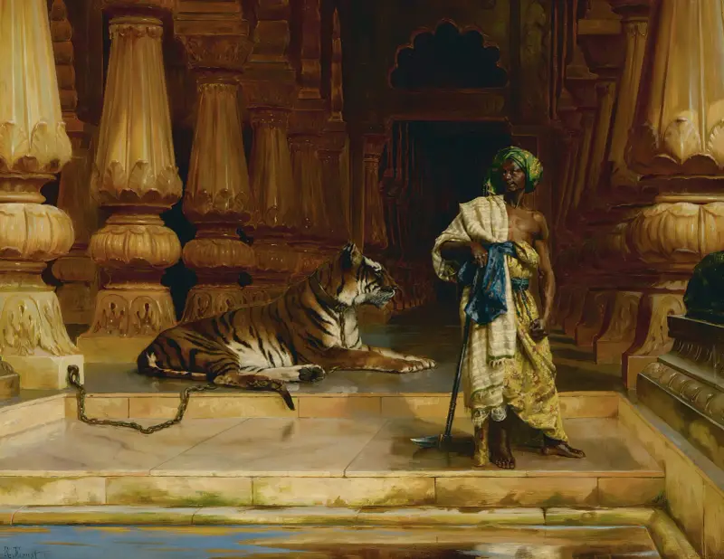 The Palace Guards av Rudolf Ernst