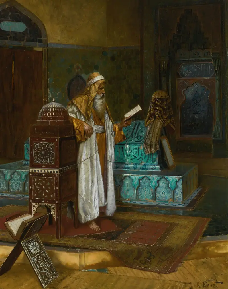 Sultan Mehmet I:s grav av Rudolf Ernst