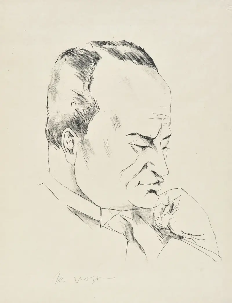 Benito Mussolini von Rudolf Grossmann
