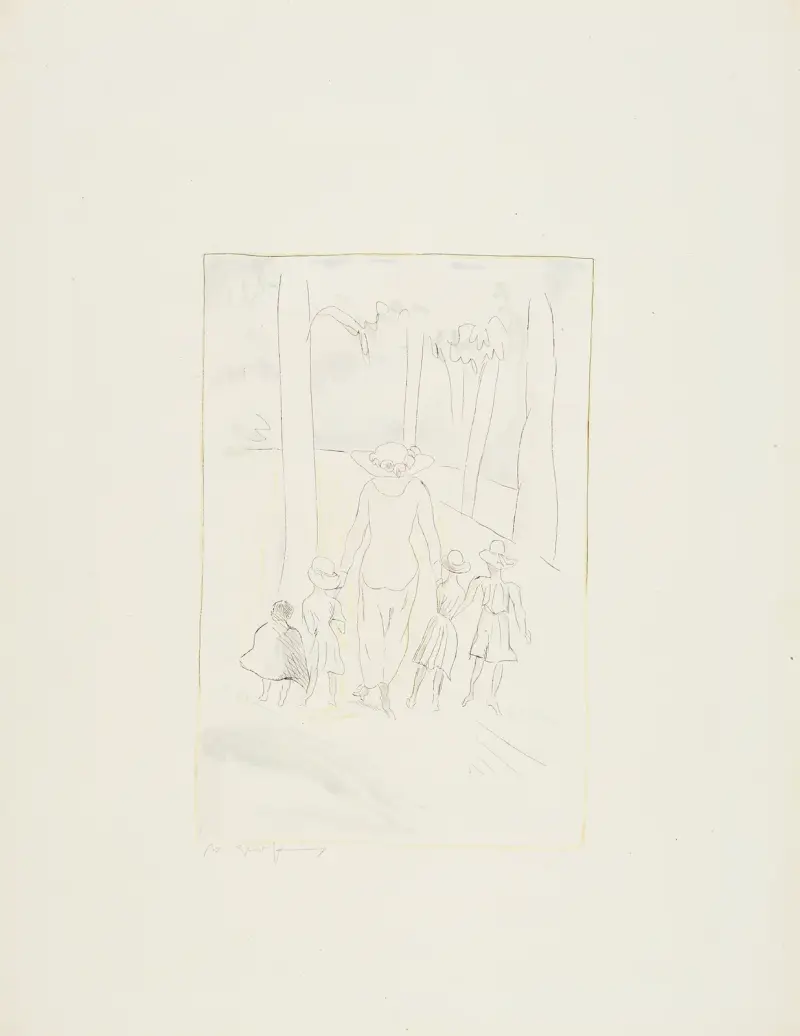 Der Spaziergang von Rudolf Grossmann