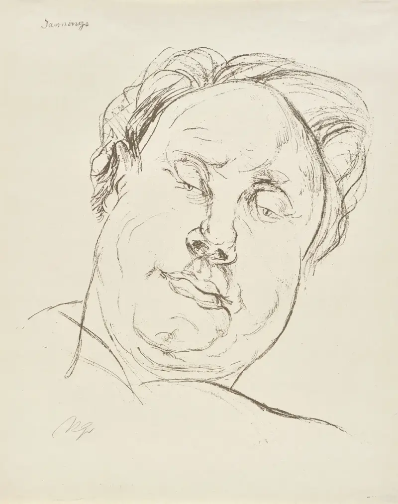 Emil Jannings av Rudolf Grossmann