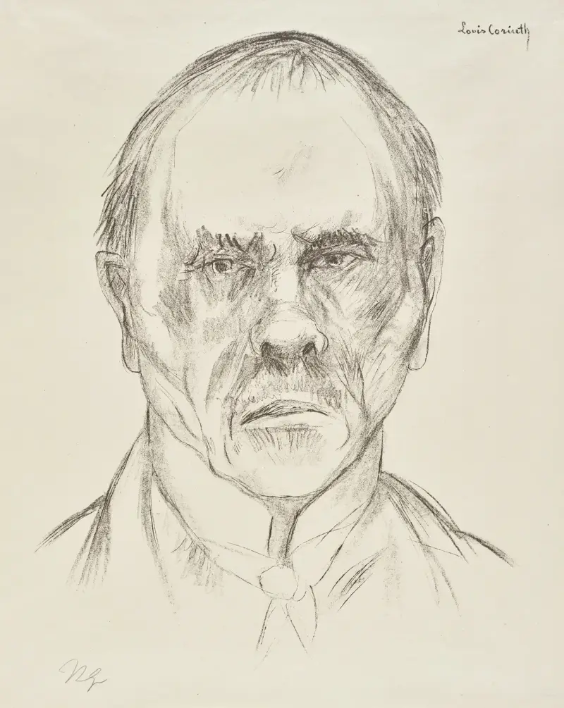 Lovis Corinth av Rudolf Grossmann