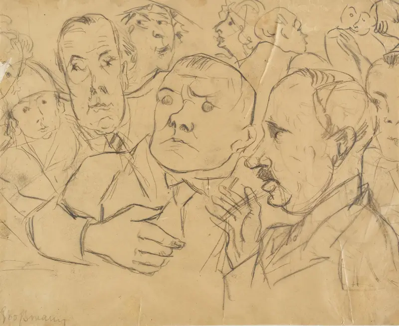 Max Beckmann ve společnosti, Rudolf Grossmann
