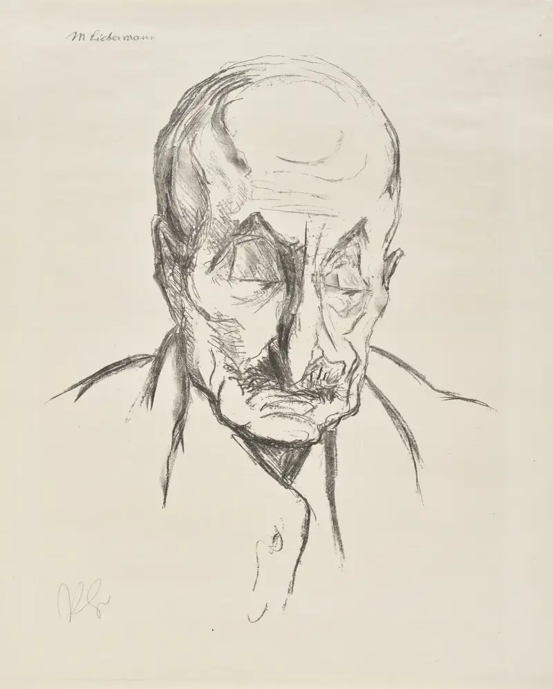 Max Liebermann av Rudolf Grossmann
