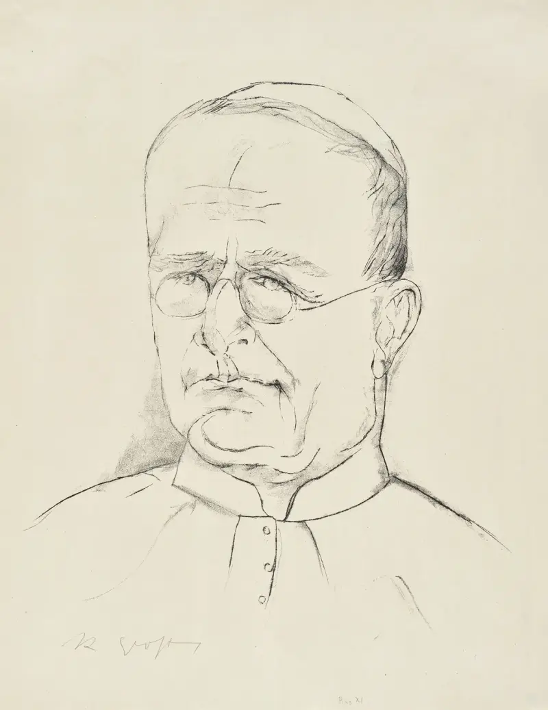 Hans helighet påven Pius XI av Rudolf Grossmann