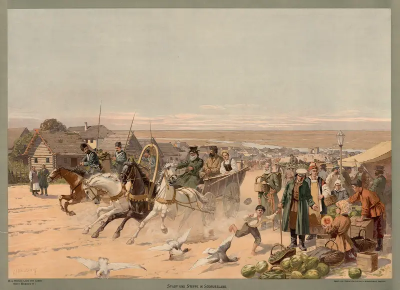 Europa – Stadt und Steppe in Südrussland von Rudolf Hellgrewe