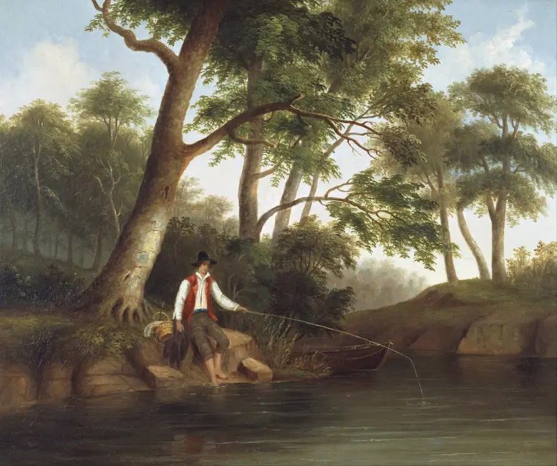 Muž na rybách, Robert S. Duncanson