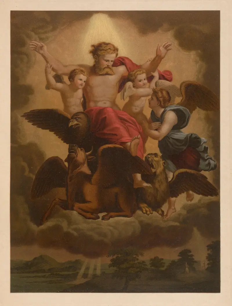 Ezechiels Vision von Jan Ladislaw Sýkora