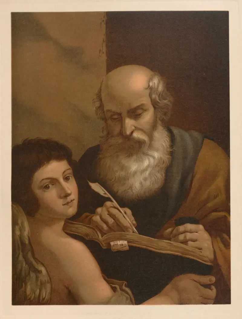 Der heilige Matthäus der Evangelist von Jan Ladislaw Sýkora