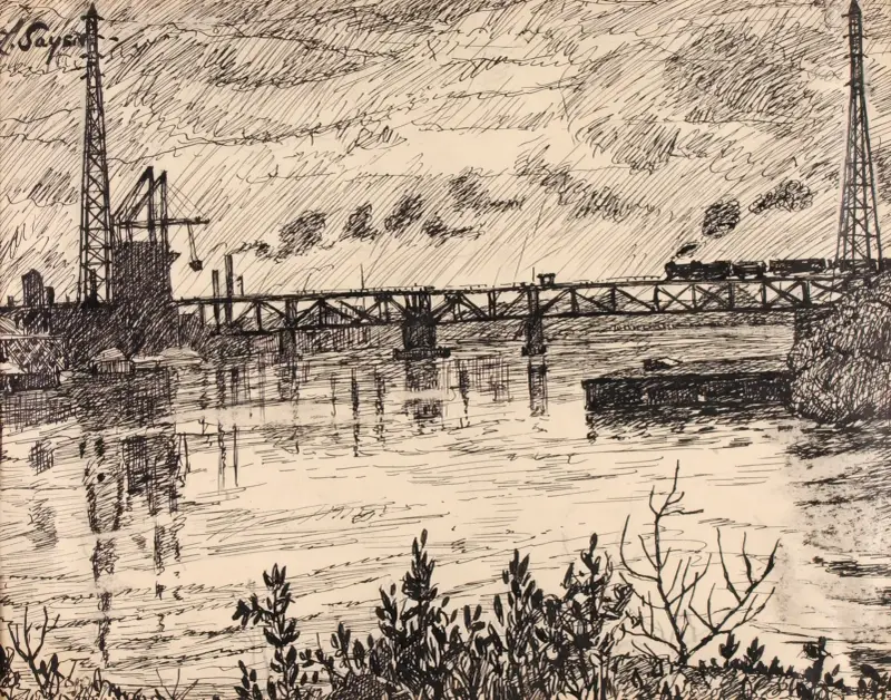Schuylkill nr 3, Henry Lyman Saÿen