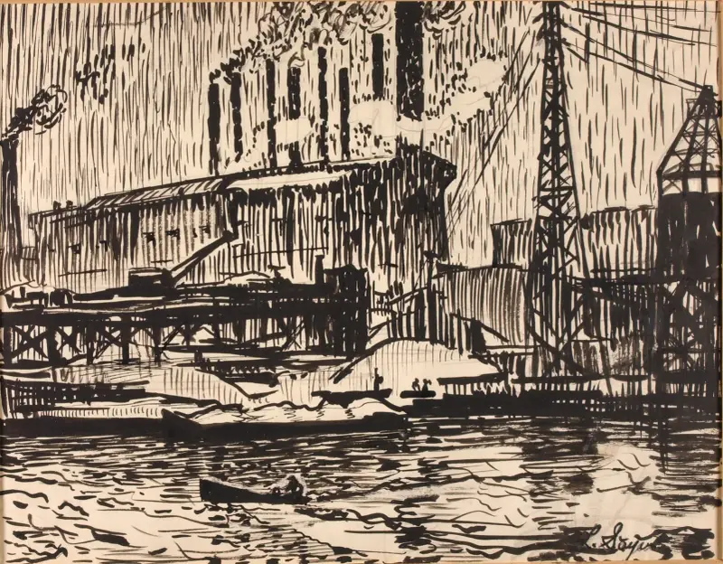 Schuylkill nr 5, Henry Lyman Saÿen