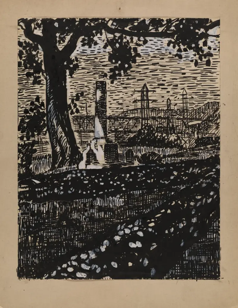 Untitled II av Henry Lyman Saÿen