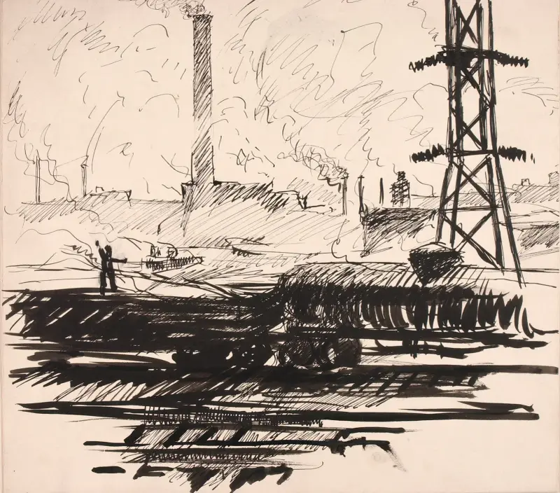 Untitled VIII av Henry Lyman Saÿen