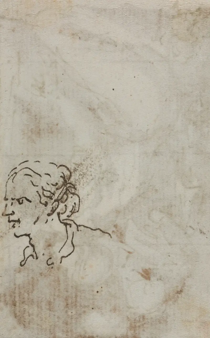 Figurenstudien (verso), 1640 – Nr. 2 von Salvator Rosa