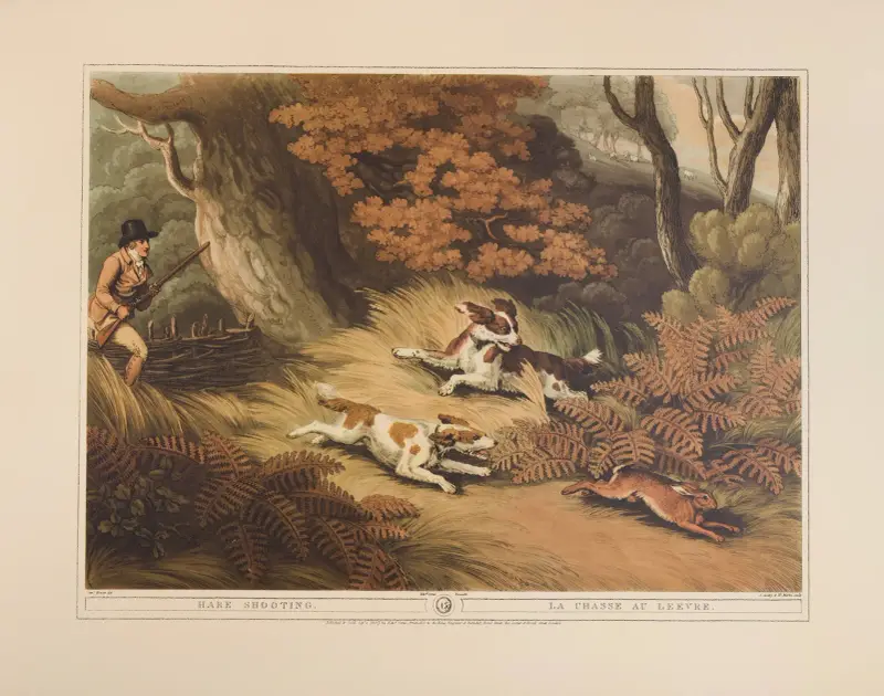 Hasenjagd von Samuel Howitt