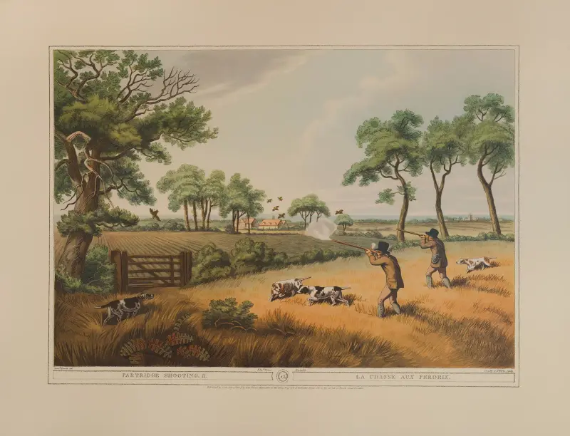 Partridge Shooting, 2 av Samuel Howitt