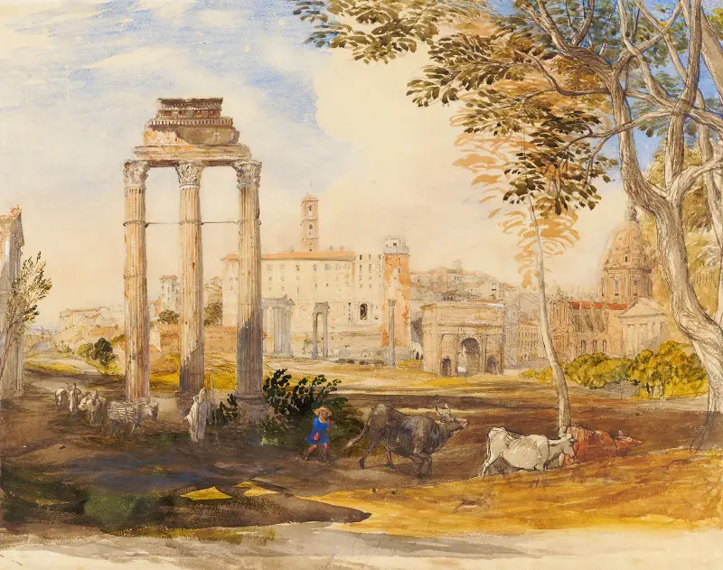 The Forum, Rome av Samuel Palmer