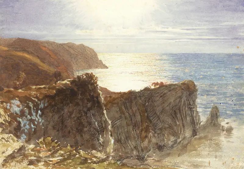 The North Devon Coast av Samuel Palmer