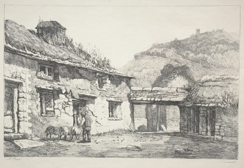 Lynmouth von Samuel Prout