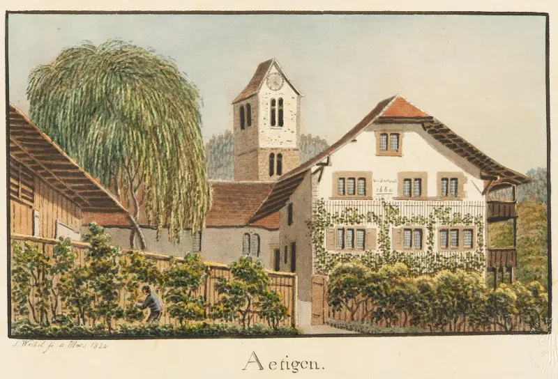 Aetingen, Jakob Samuel Weibel