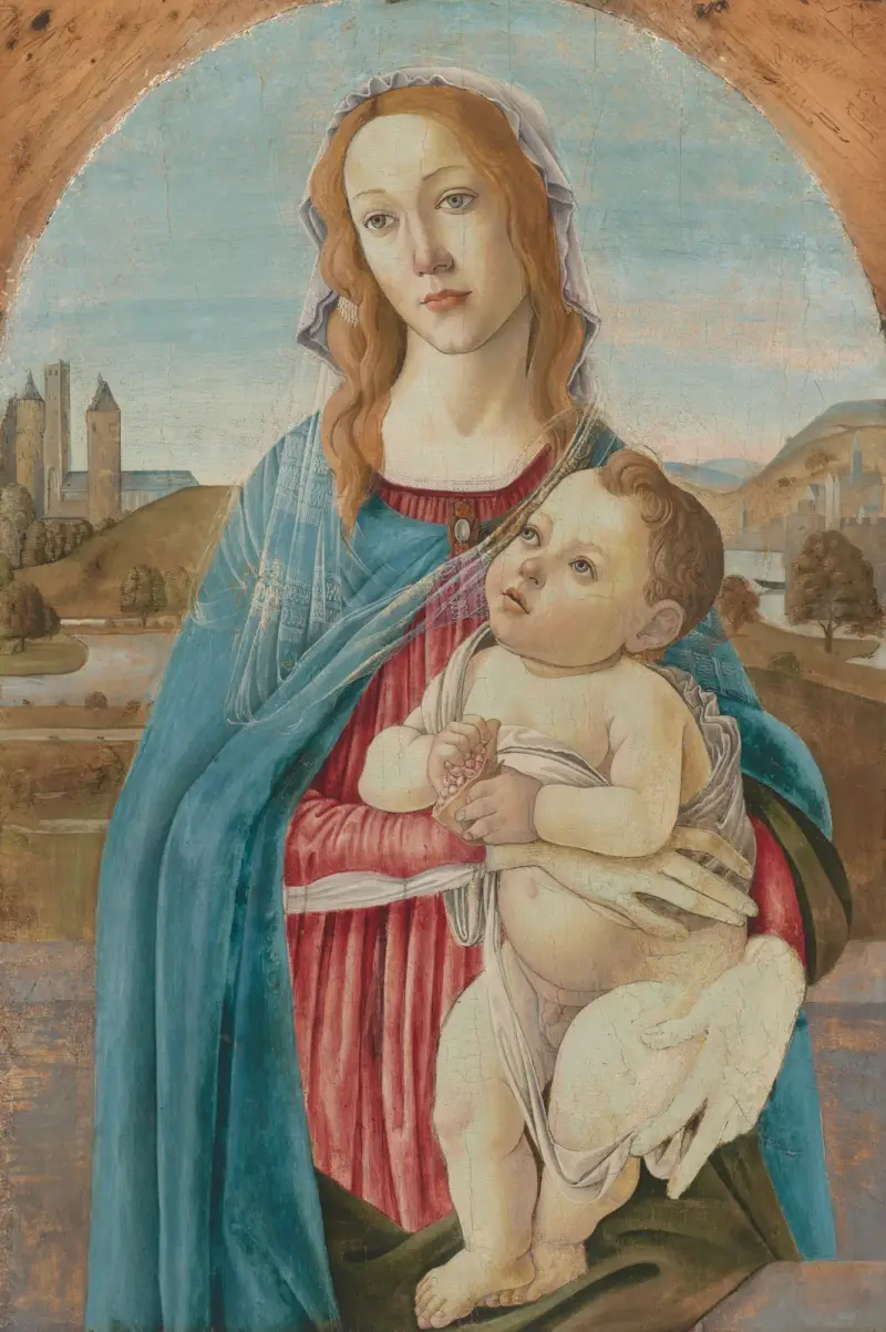 Virgin and Child av Sandro Botticelli