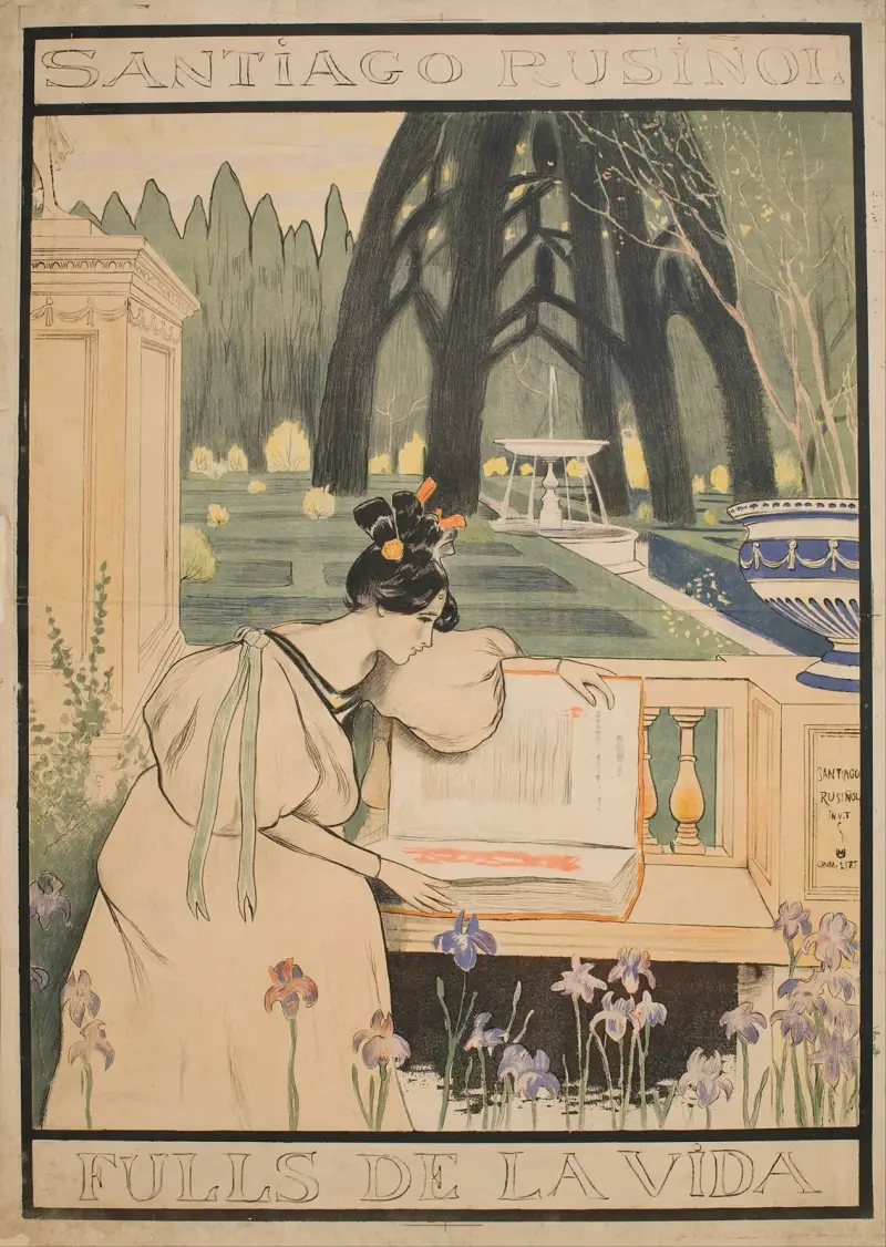 Fulls de la vida av Santiago Rusiñol