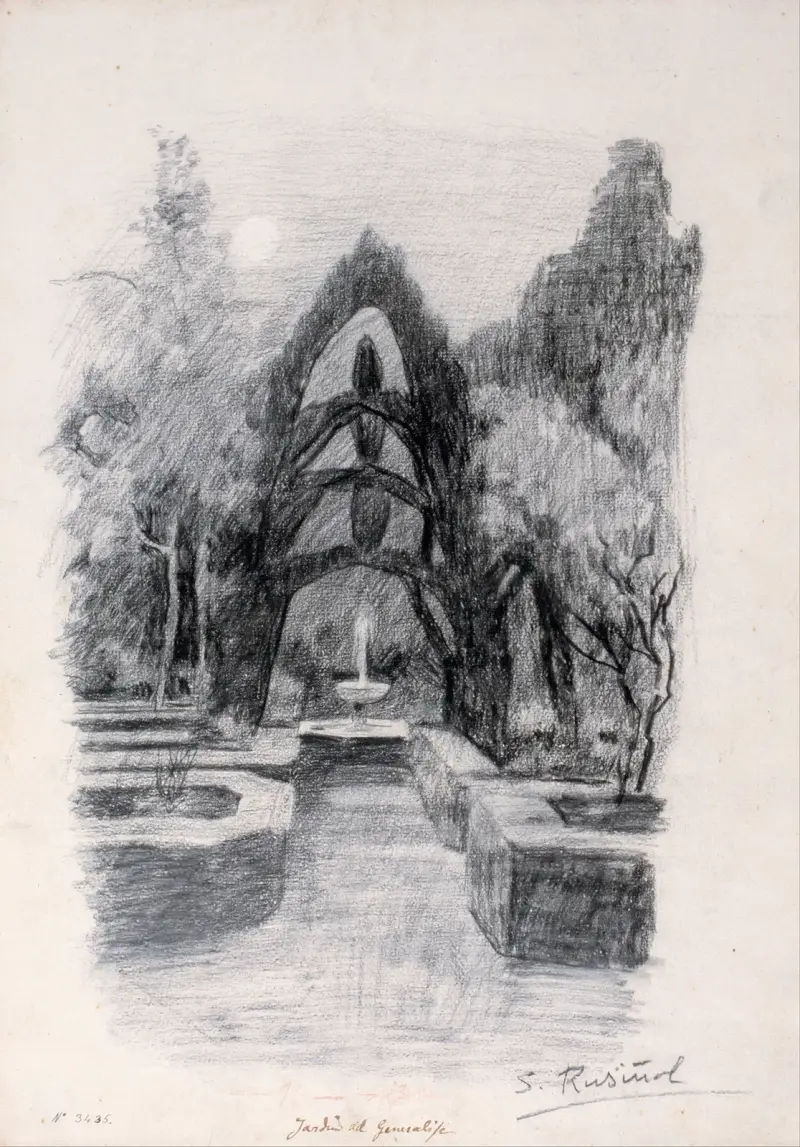 Ogrody Generalife, Santiago Rusiñol