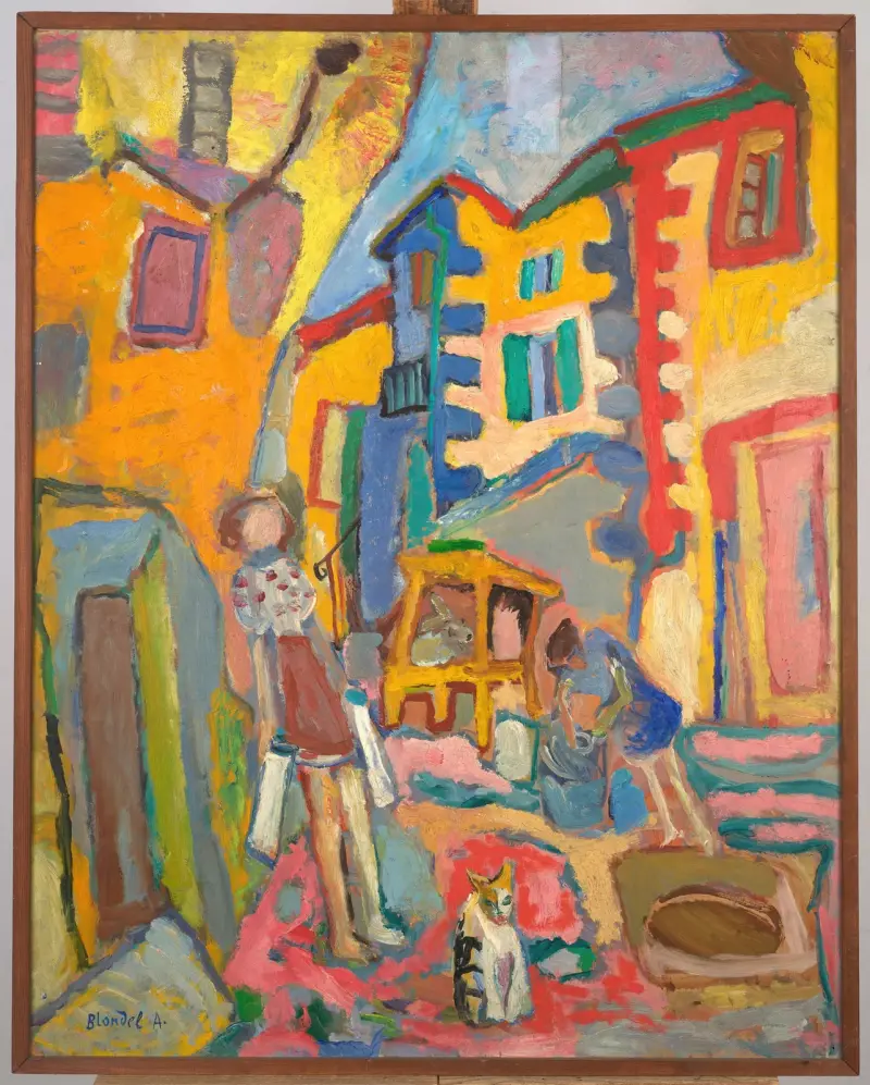 Village Back-Street av Sasza Blonder