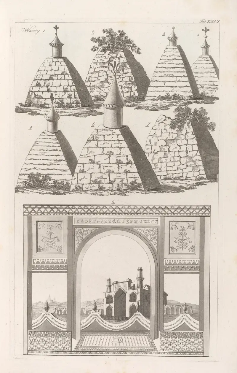 Architektur, umfassend jede Art des Mauerwerks und des Bauens, Tafel 26 von Sebastian Sierakowski