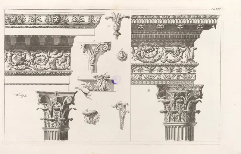 Architektur, die jede Art von Mauerwerk und Bauen umfasst, Tafel 014 von Sebastian Sierakowski