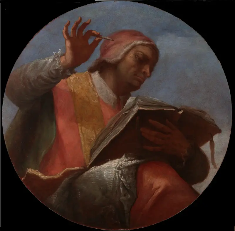 Saint Gregory the Great av Sebastiano Ricci