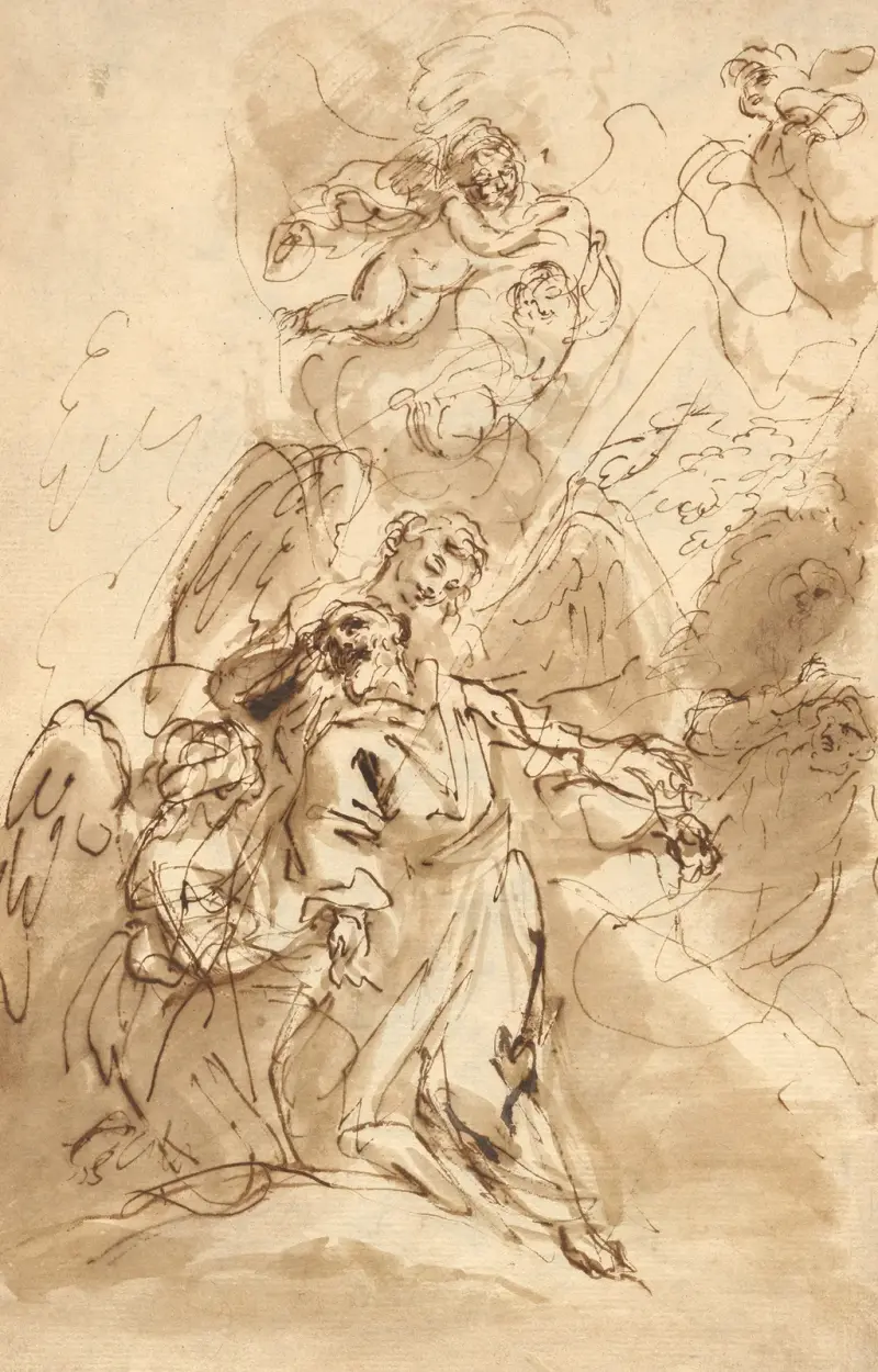 Den helige Franciskus extas av Sebastiano Ricci