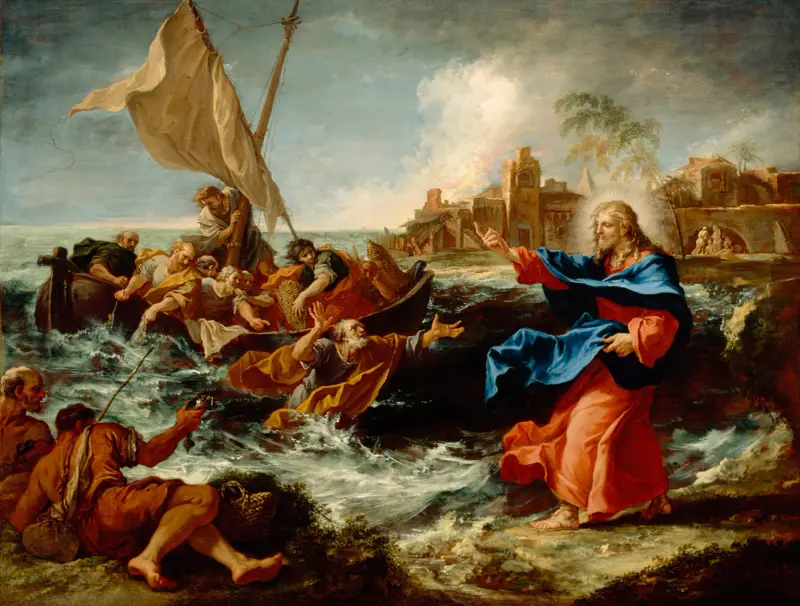 Der wunderbare Fischzug von Sebastiano Ricci