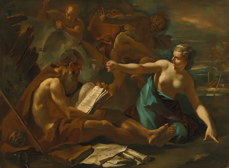 Die Versuchung des Heiligen Antonius – Nr. 1 von Sebastiano Ricci