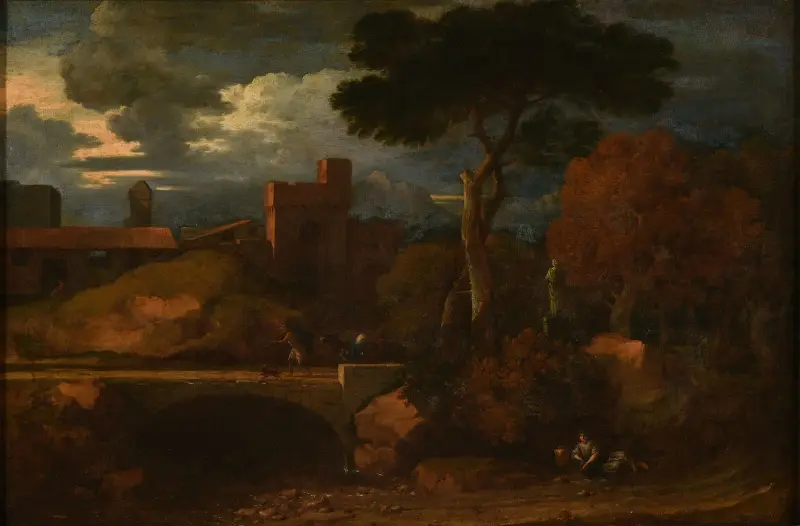 Historische Landschaft von Sébastien Bourdon