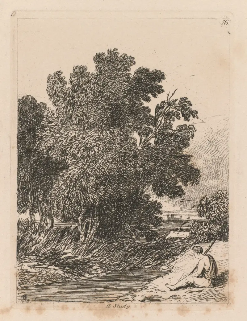 A Study, 1838 – nr 2 av John Sell Cotman