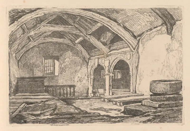 Capel Carrig, Caernarvonshire von John Sell Cotman