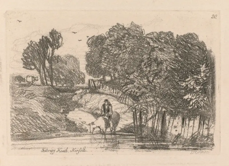 Felbrigg Heath, Norfolk von John Sell Cotman
