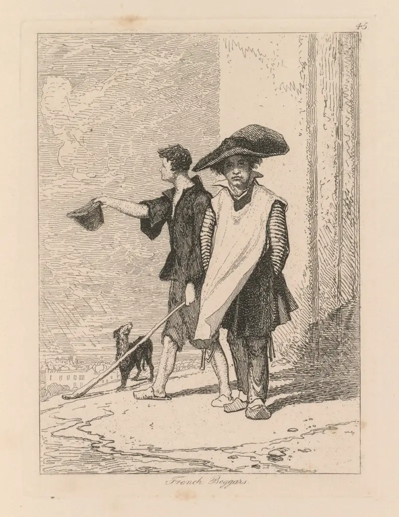 Francouzští žebráci, John Sell Cotman