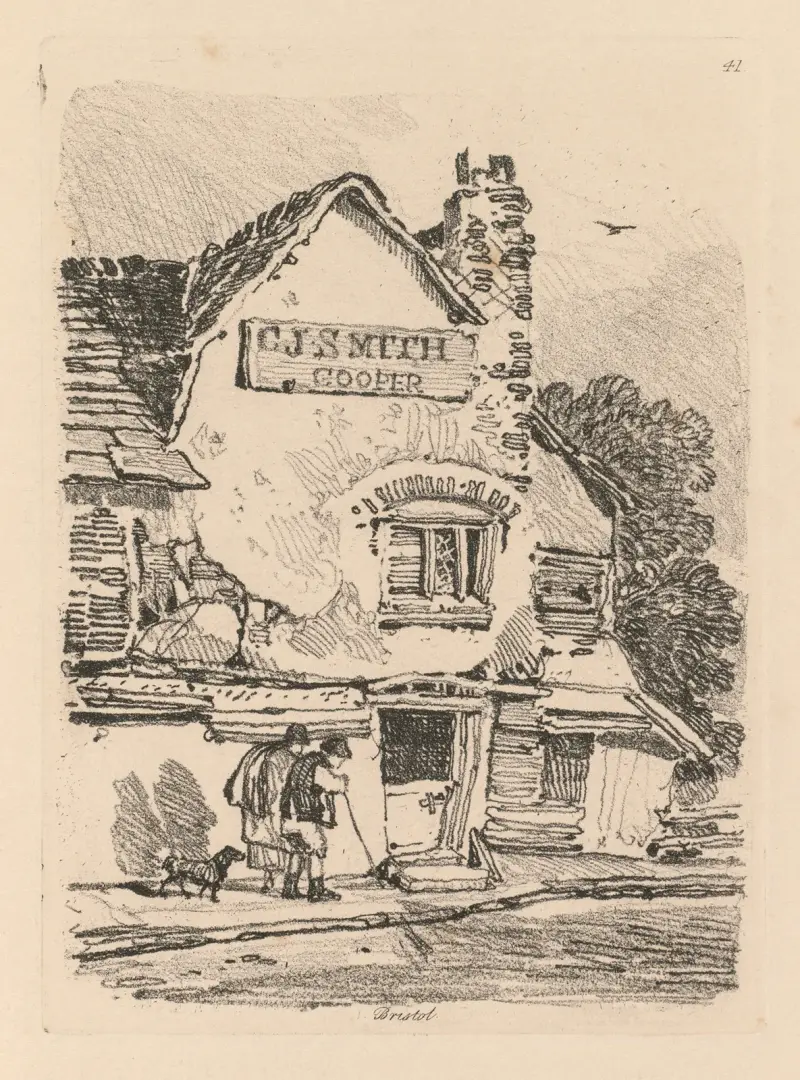 Haus in Bristol von John Sell Cotman