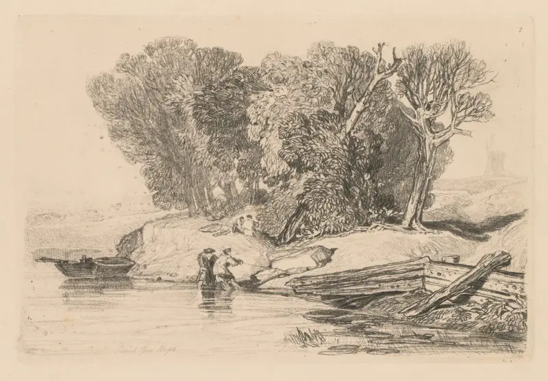 Postwick Grove, Norfolk, 1838 – Nr. 2 von John Sell Cotman