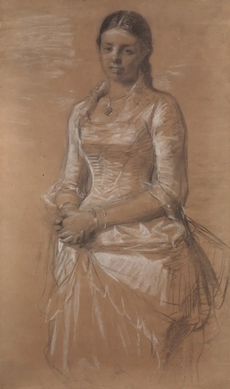 Bildnis der Frederikke Tuxen von Peder Severin Krøyer