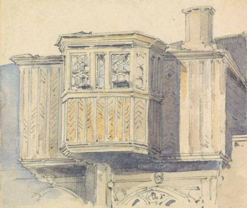 Queen Anne Boleyn’s Room, Windsor Castle von Thomas Shotter Boys