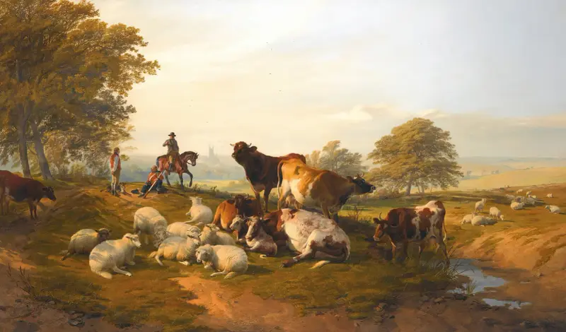 Ein Abend der Ruhe von Thomas Sidney Cooper