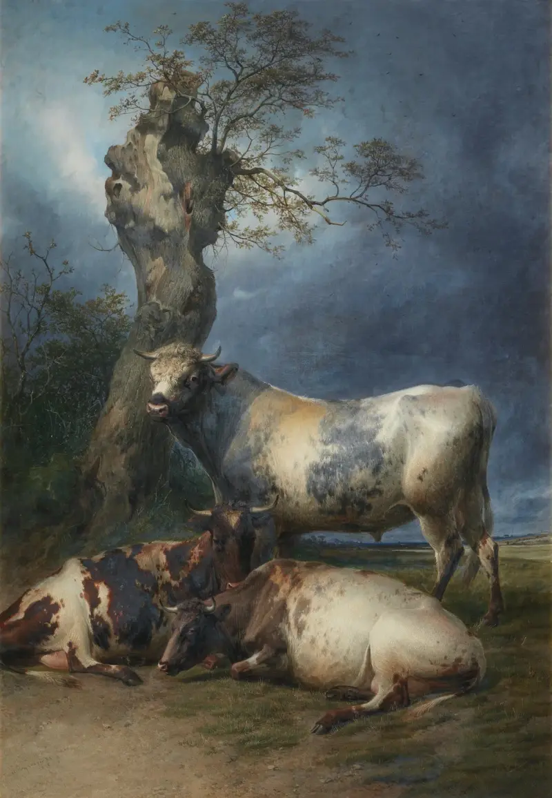 Repose av Thomas Sidney Cooper