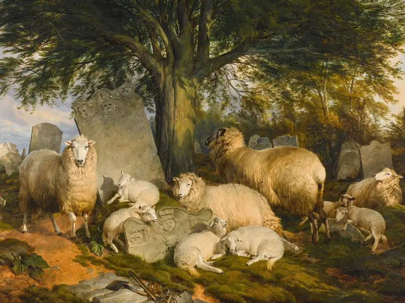 Reposing on God’s Acre av Thomas Sidney Cooper