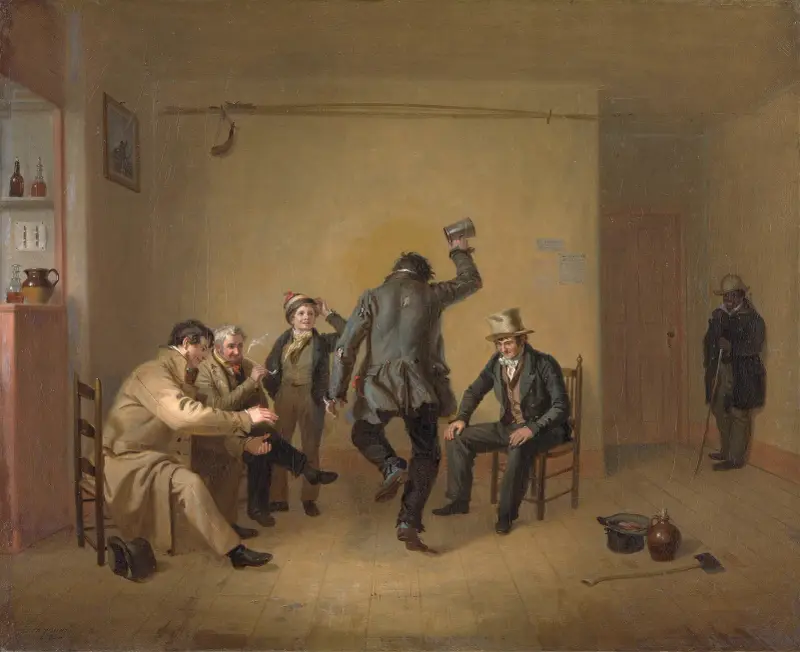 Scena w szynku, William Sidney Mount