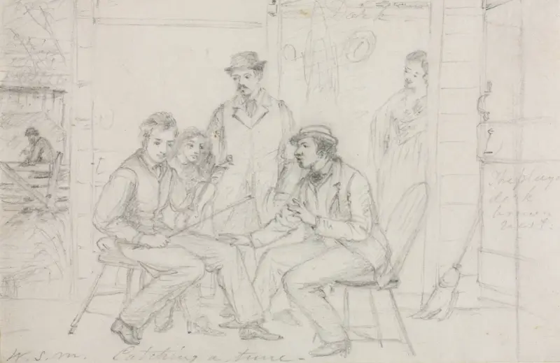 Chwytanie melodii, William Sidney Mount
