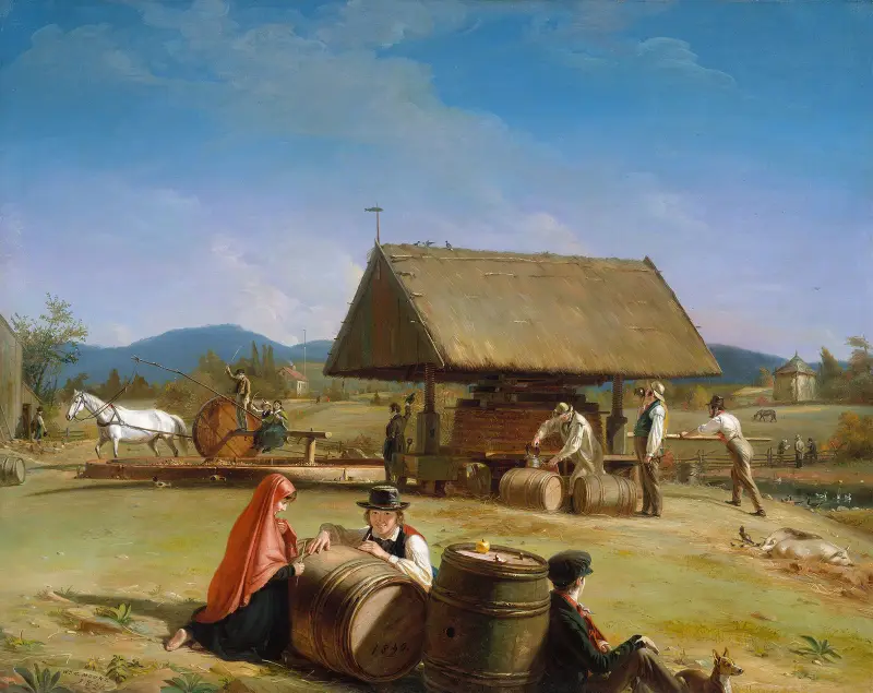 Wyrabianie cydru, William Sidney Mount