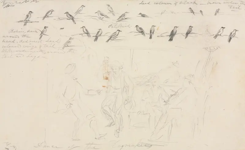 Dance of the Haymakers av William Sidney Mount